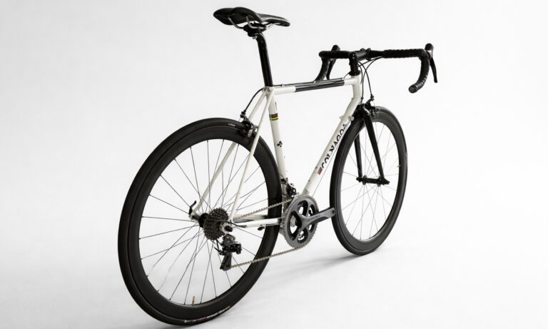 Colnago weiß hintere Ansicht