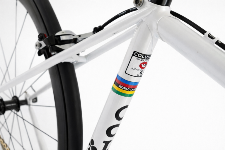 Colnago weiß Sattelrohr